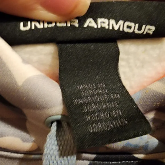 UNDER ARMOR Camo Hoodie - Size XXL NWT Pull-over with Kangaroo Pockets - Picture 10 of 16